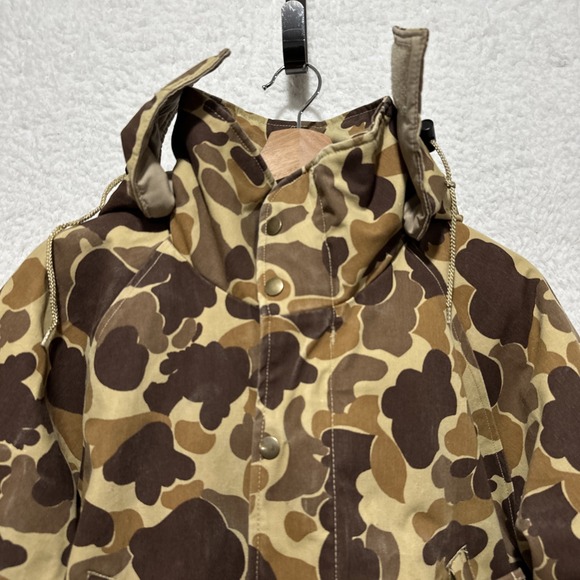 Vintage GameHide RWH-1 3G Foursquare Camo Waterproof Hunting Jacket Men's Size M - Picture 4 of 16